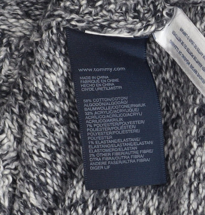 Womens UK Size XS Tommy Hilfiger Grey Pullover Jumper