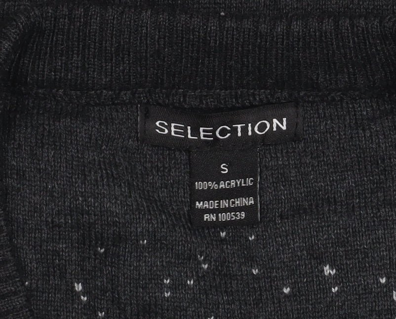 Mens UK Size S SELECTION Grey Pullover Sweatshirt