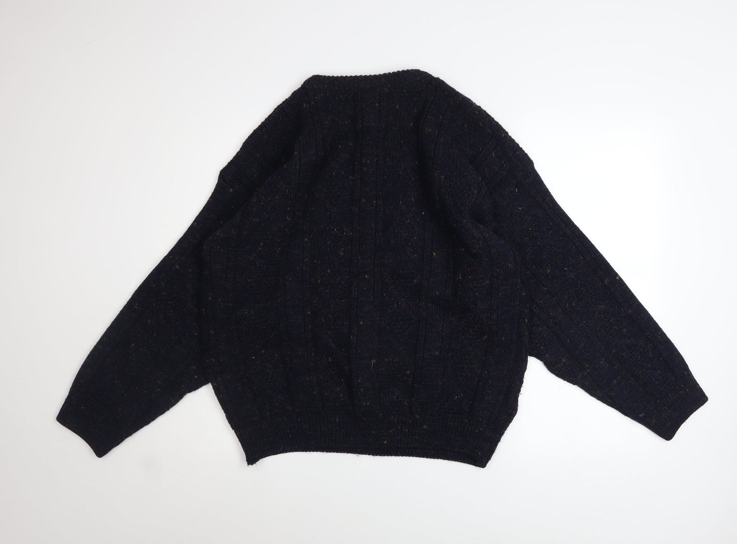 Mens UK Size M Greenwoods Blue Pullover Jumper