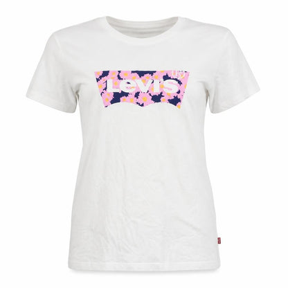 Womens UK Size S Levi's White Basic T-Shirt