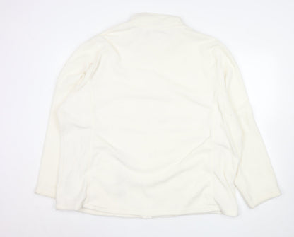 Womens UK Size 24-26 atlasforwomen White Basic Jacket