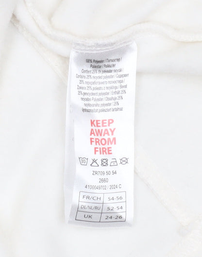 Womens UK Size 24-26 atlasforwomen White Basic Jacket