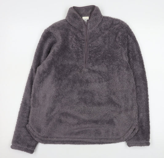 Womens UK Size S H&M Grey Pullover Sweatshirt