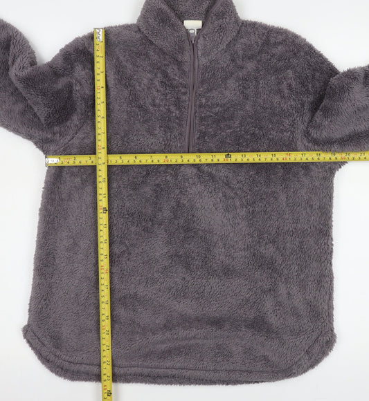 Womens UK Size S H&M Grey Pullover Sweatshirt