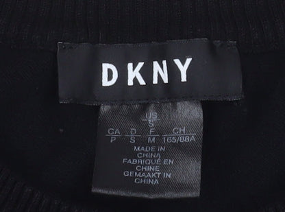 Mens UK Size S DKNY Black Pullover Jumper
