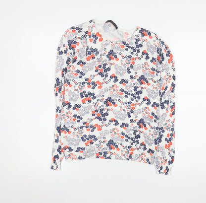 Womens UK Size 8 Marks and Spencer Multicoloured Basic Blouse