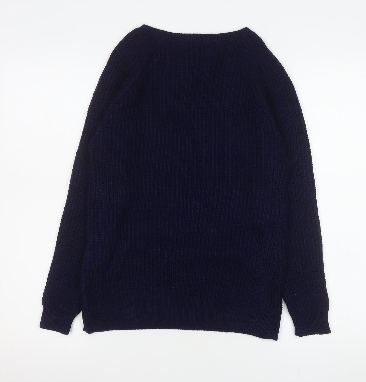Womens UK Size S Peacocks Blue Pullover Jumper
