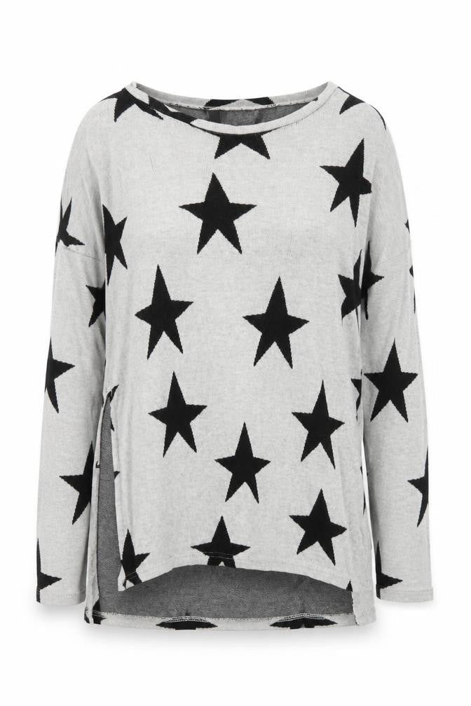 Womens UK Size XS H&M Grey Basic T-Shirt