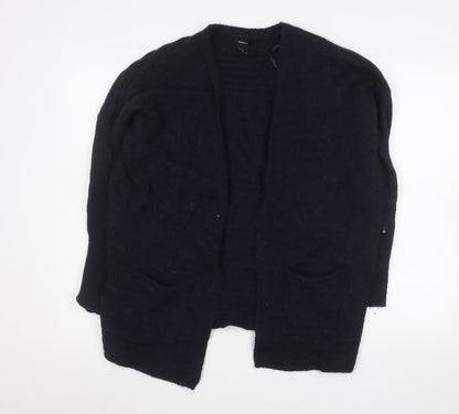 Womens UK Size M Lindex Blue Cardigan Jumper