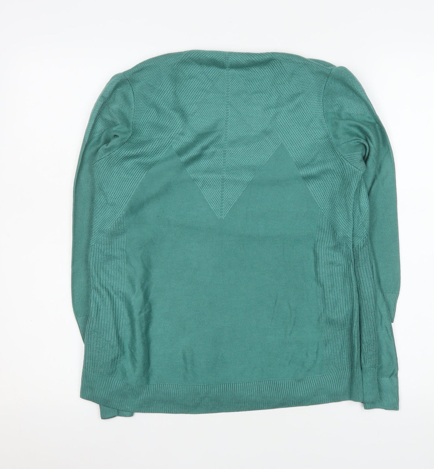 Womens UK Size 10 Marks and Spencer Green Tunic Blouse