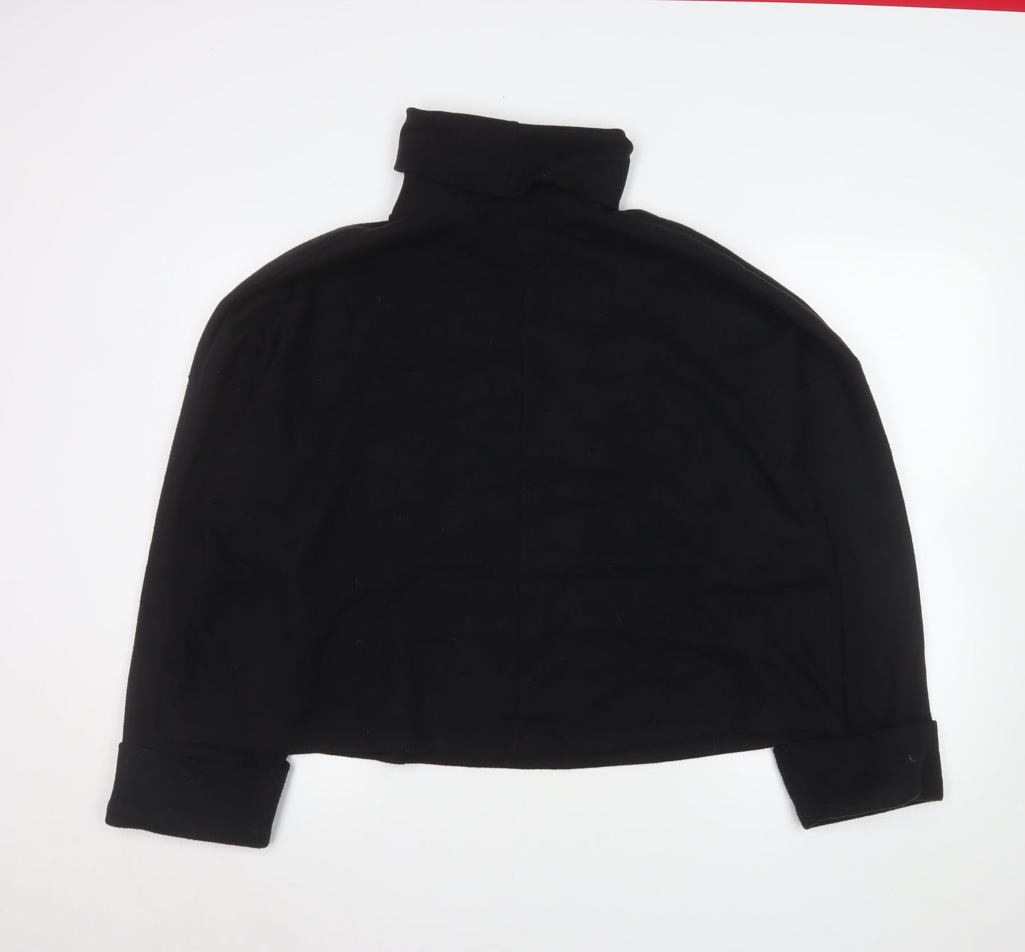 Womens UK Size XL ASOS Design Black Pullover Sweatshirt