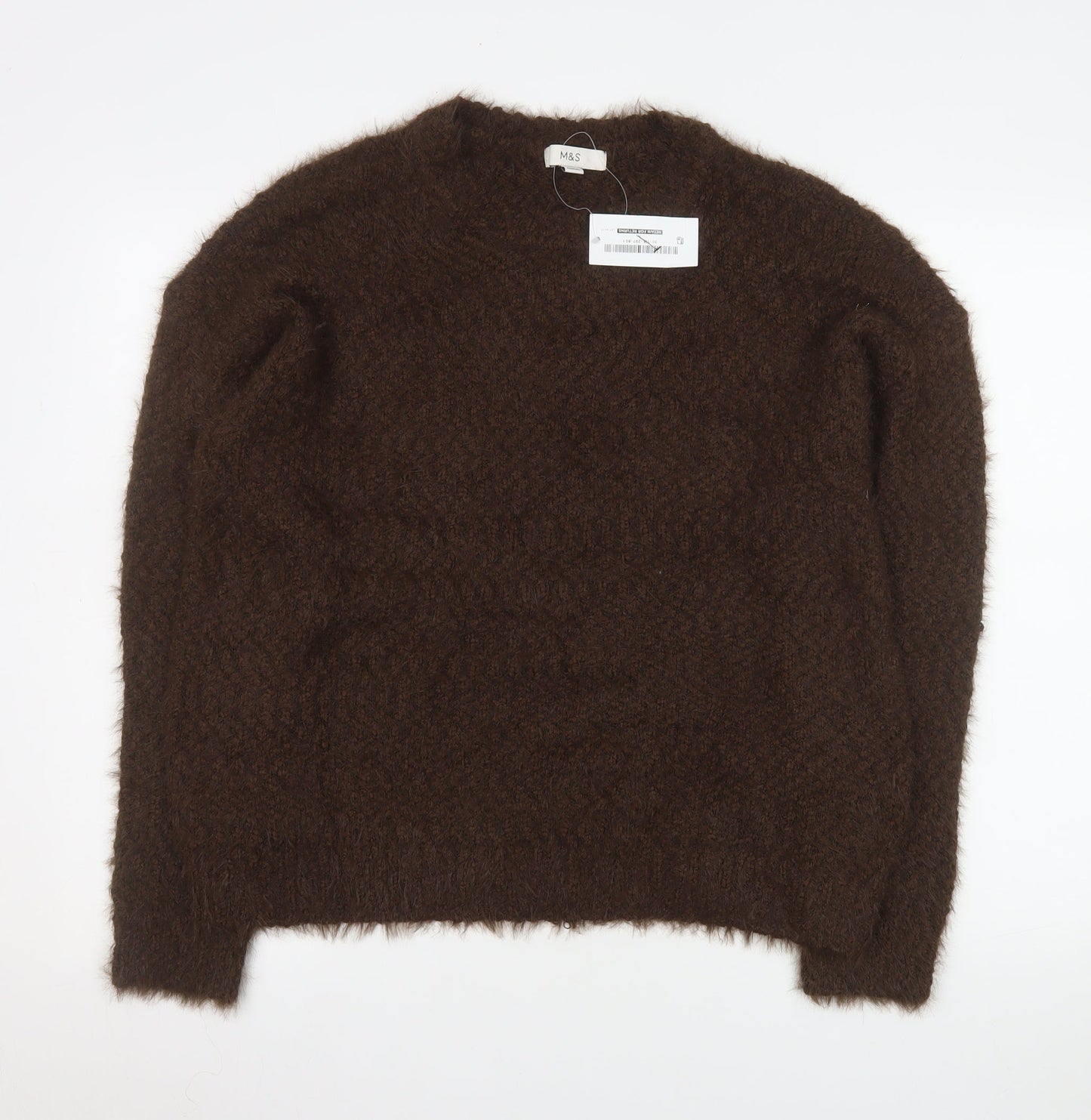 Marks & Spencer Women’s Brown Knit Pullover Jumper Size L