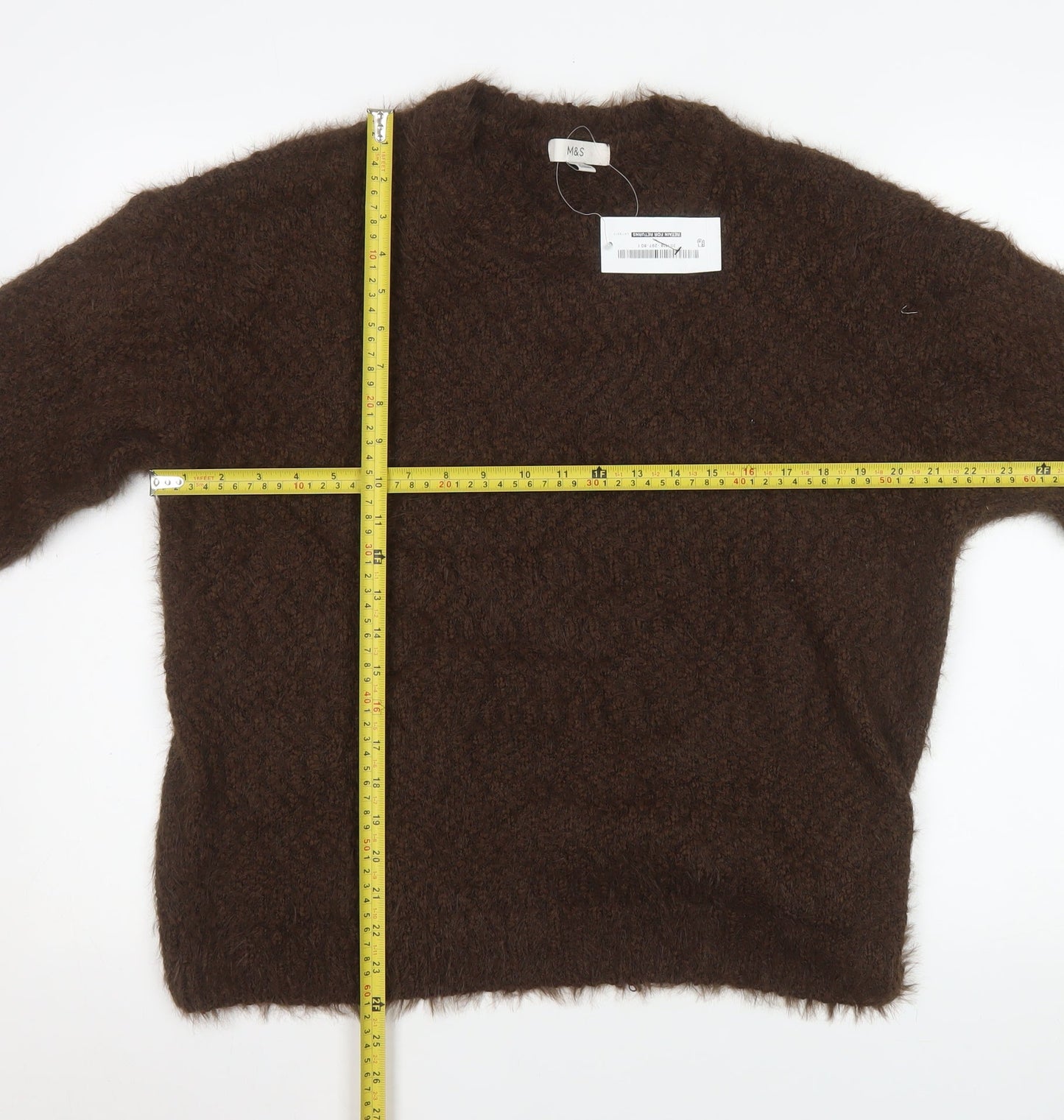 Marks & Spencer Women’s Brown Knit Pullover Jumper Size L