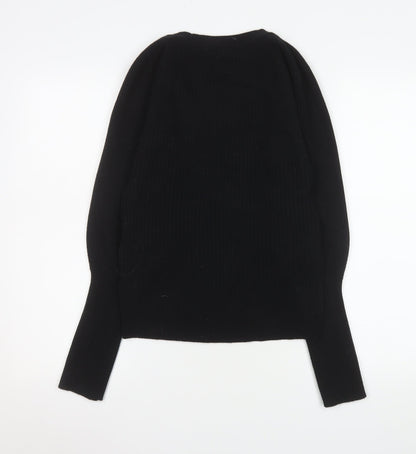 Womens UK Size 14 NEXT Black Pullover Jumper