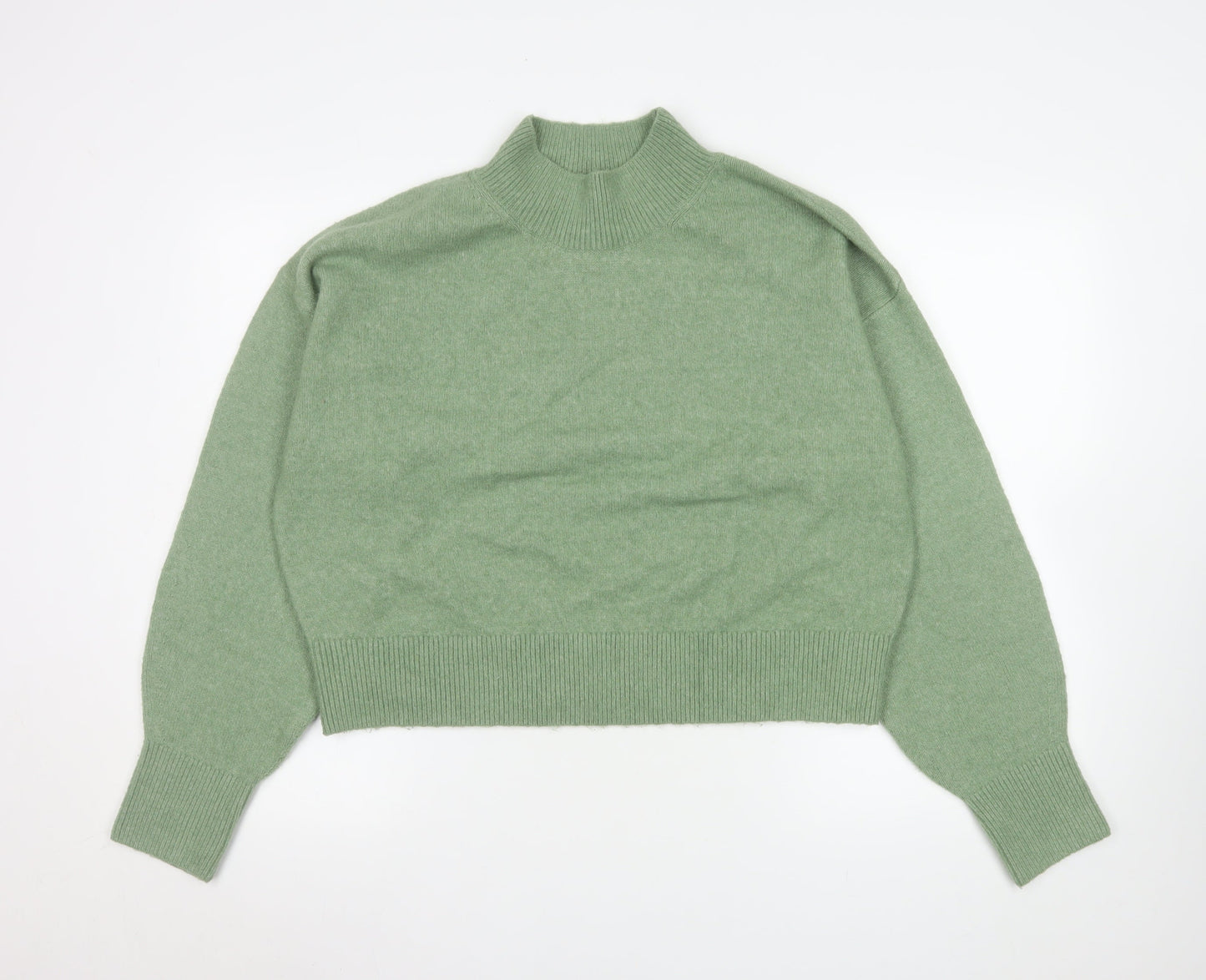 Womens UK Size M In the Style Green Pullover Jumper