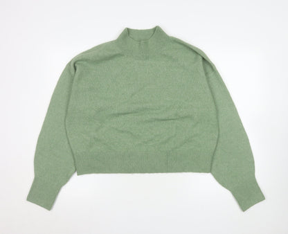 Womens UK Size M In the Style Green Pullover Jumper