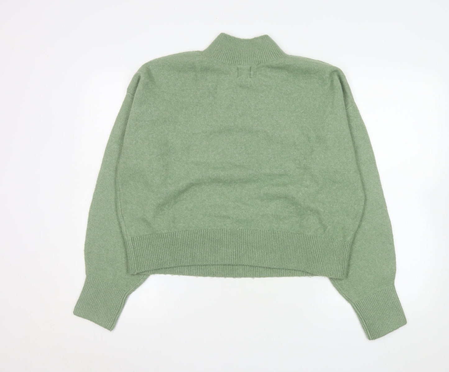 Womens UK Size M In the Style Green Pullover Jumper