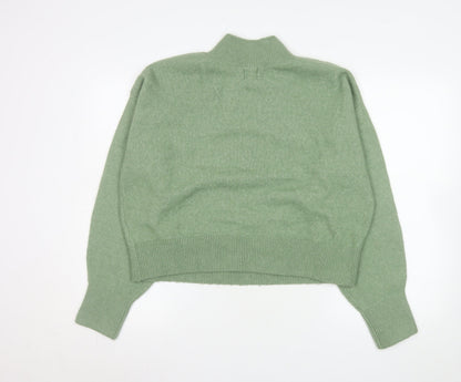 Womens UK Size M In the Style Green Pullover Jumper