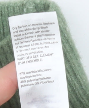 Womens UK Size M In the Style Green Pullover Jumper