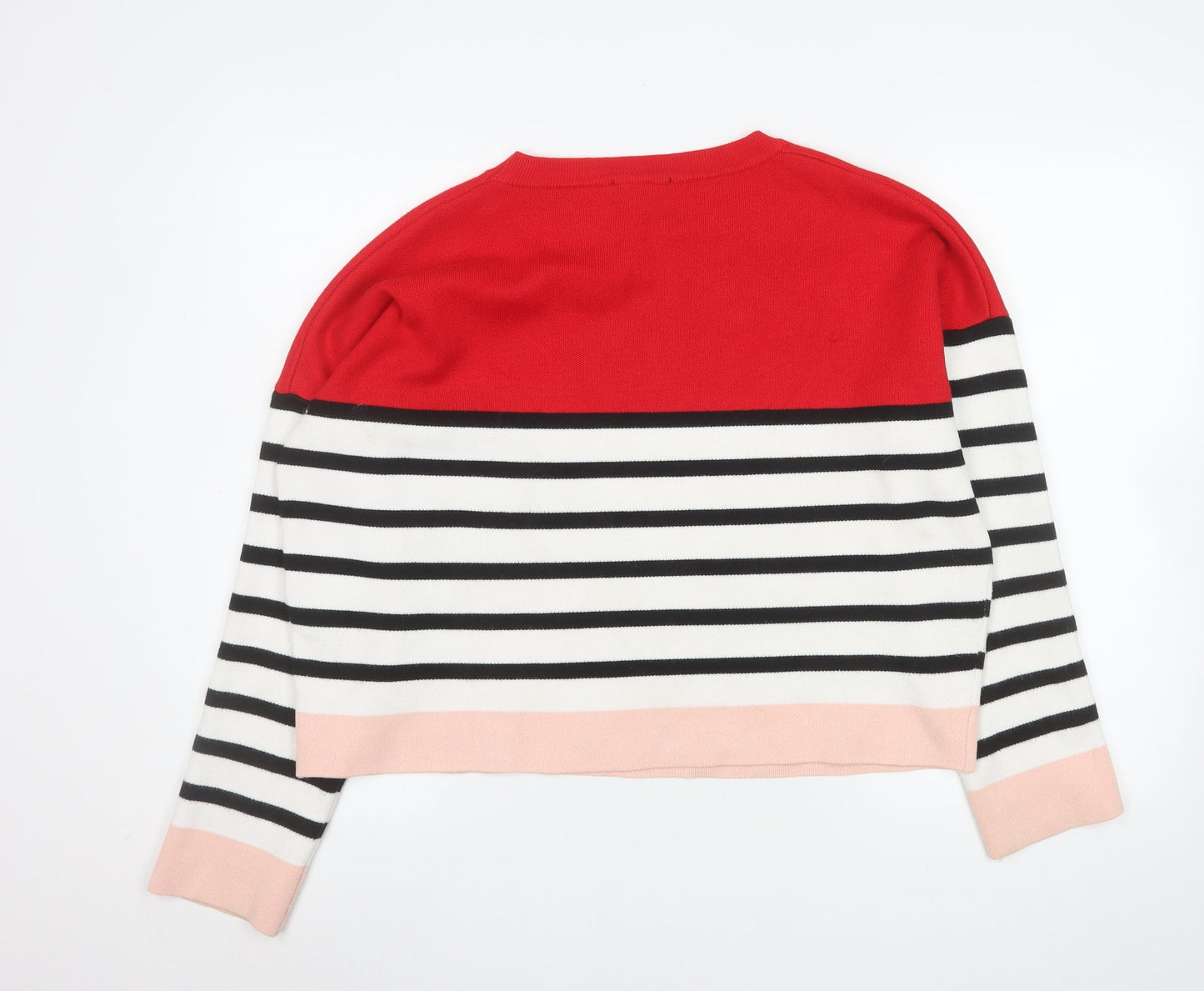 Womens UK Size L New Look Multicoloured Pullover Sweatshirt
