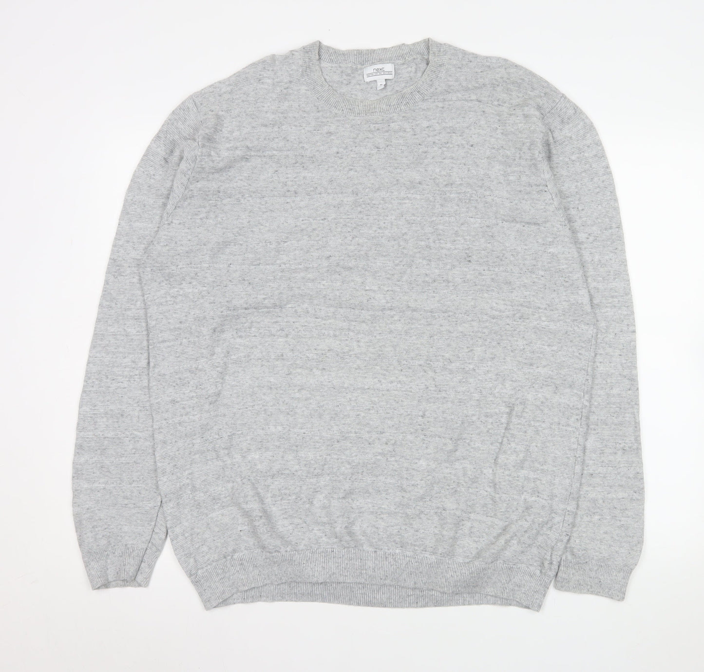 Mens UK Size XL NEXT Grey Pullover Sweatshirt
