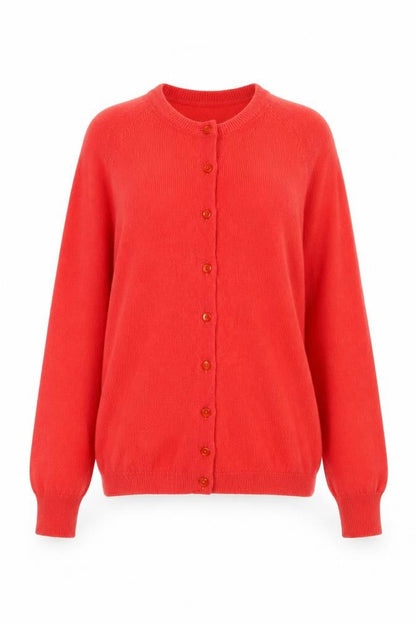 Womens UK Size 14 Austen Bryars Red Cardigan Jumper