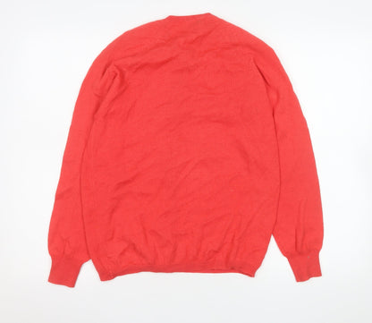 Womens UK Size 14 Austen Bryars Red Cardigan Jumper