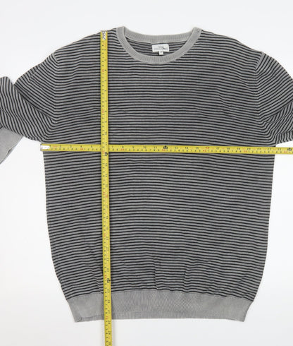 Mens UK Size XL NEXT Grey Pullover Jumper