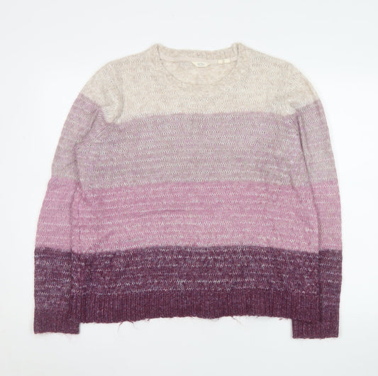 Womens UK Size 16 Fat Face Multicoloured Pullover Jumper