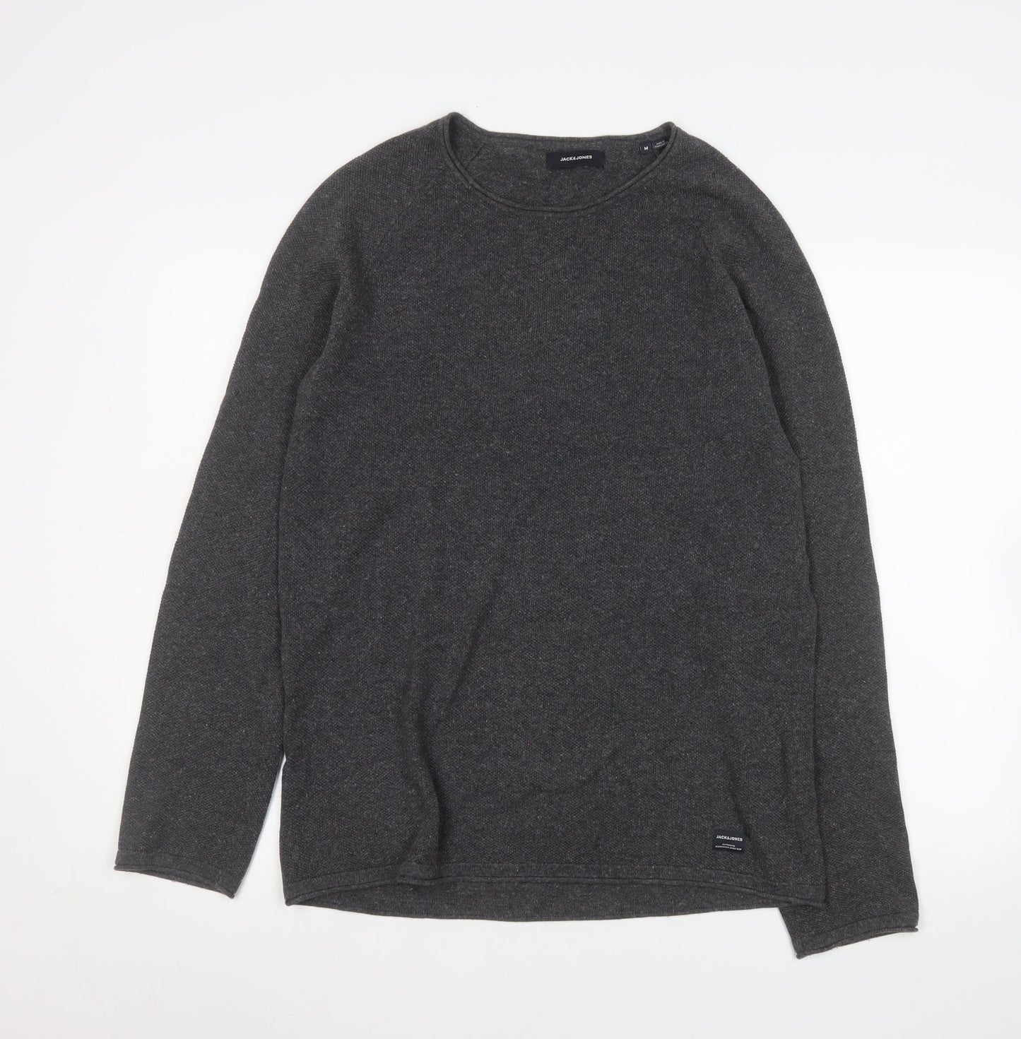 Mens UK Size M JACK & JONES Grey Pullover Sweatshirt
