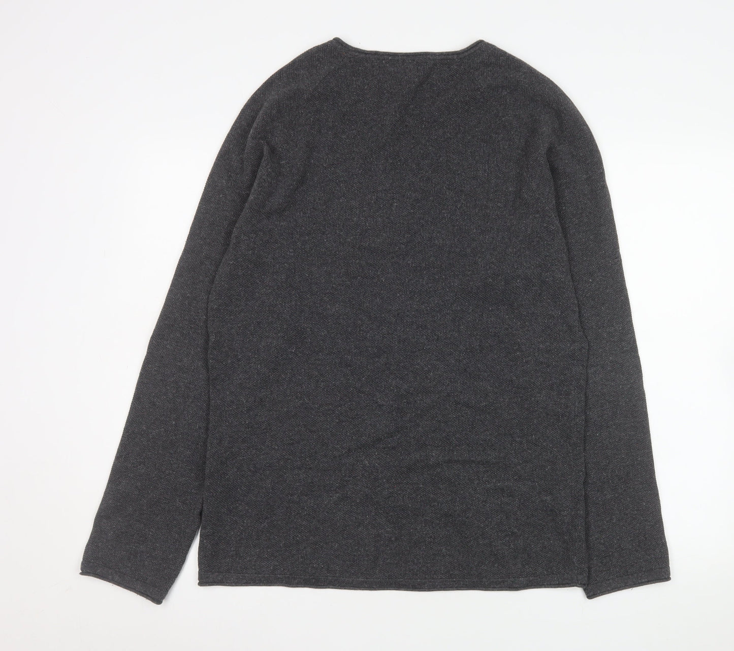 Mens UK Size M JACK & JONES Grey Pullover Sweatshirt