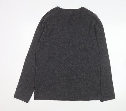 Mens UK Size M JACK & JONES Grey Pullover Sweatshirt