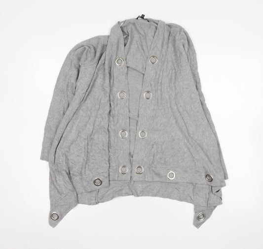 Womens UK Size 12 Star by Julien Macdonald Grey Basic Jacket