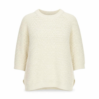 Womens UK Size 12 Zara Ivory Pullover Jumper