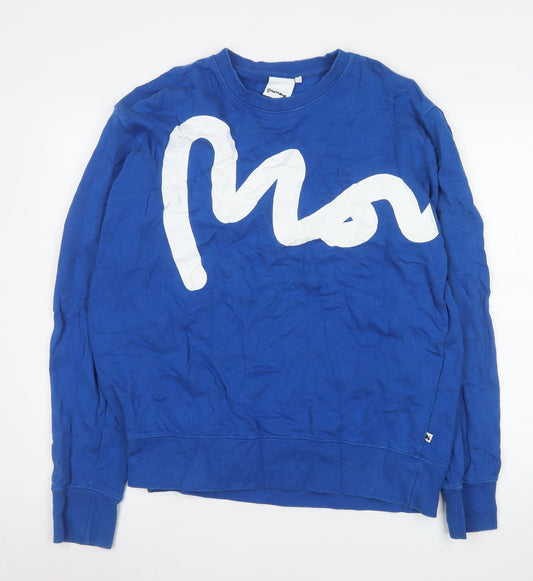 Mens UK Size XL Money Blue Pullover Sweatshirt