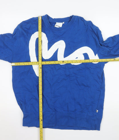 Mens UK Size XL Money Blue Pullover Sweatshirt