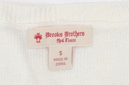 Mens UK Size S Brooks Brothers Multicoloured Pullover Jumper