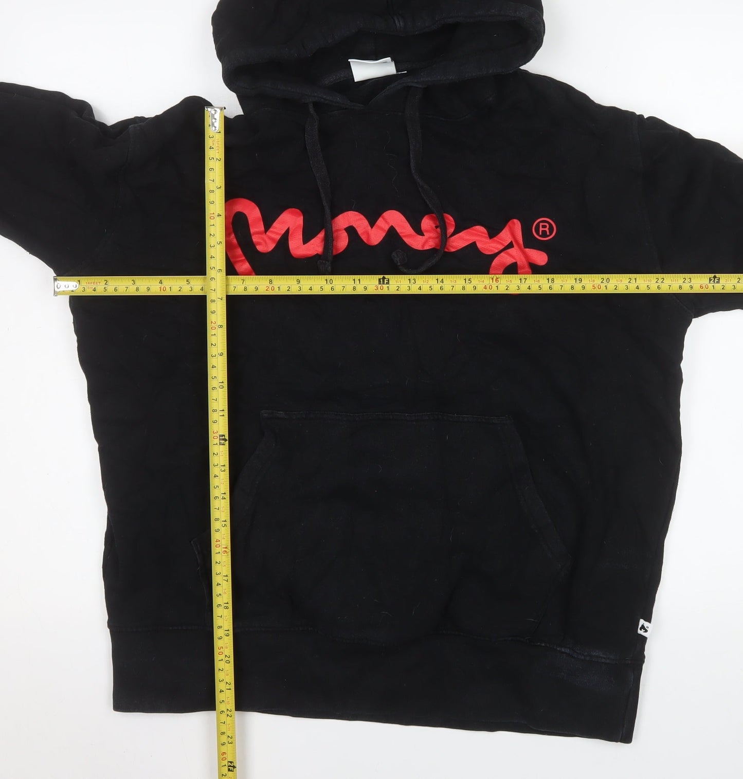 Mens UK Size XL Money Black Pullover Hoodie
