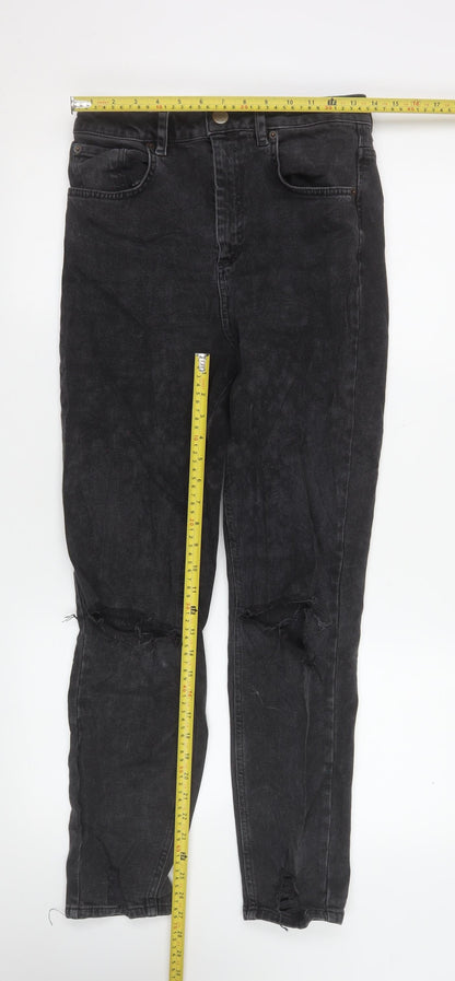 Womens UK Size 10 ASOS Slim Fit Skinny Black Jeans