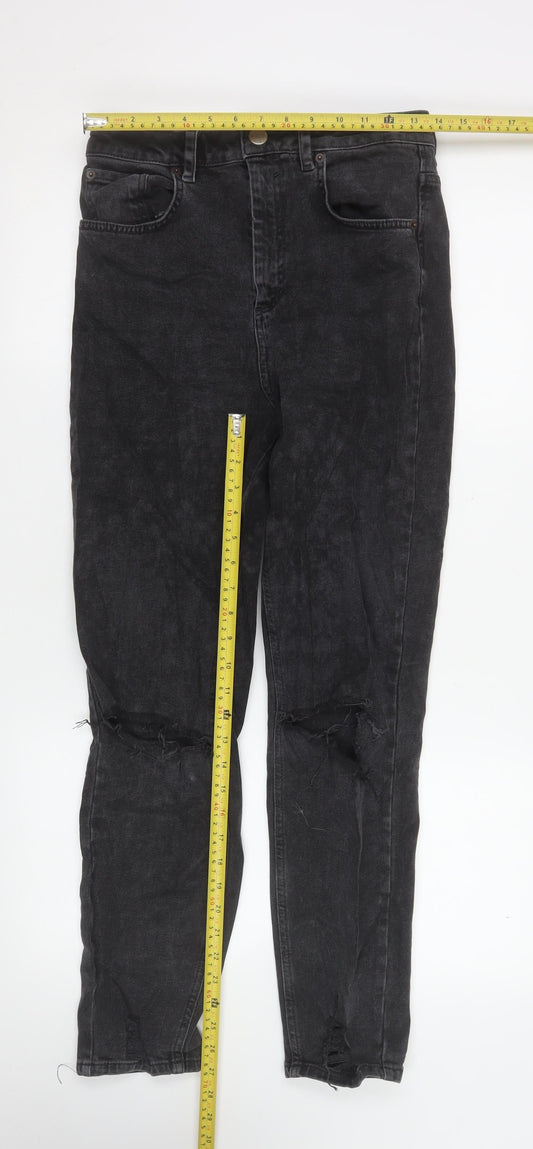Womens UK Size 10 ASOS Slim Fit Skinny Black Jeans