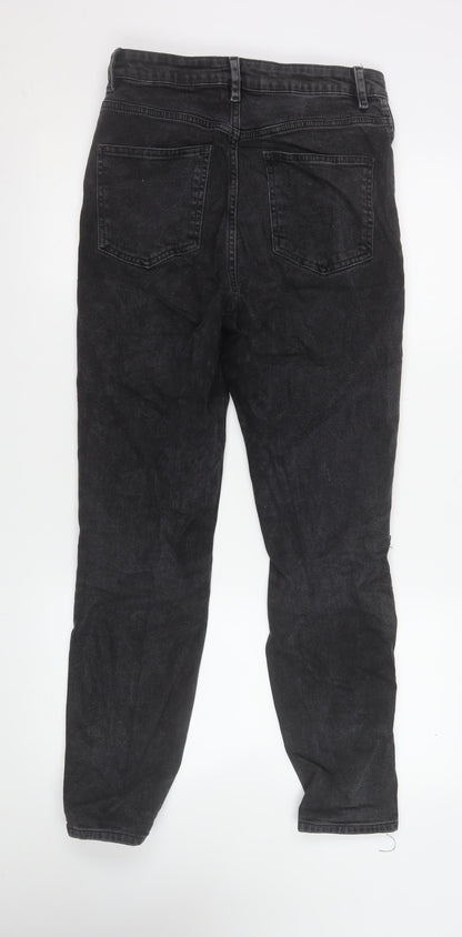 Womens UK Size 10 ASOS Slim Fit Skinny Black Jeans
