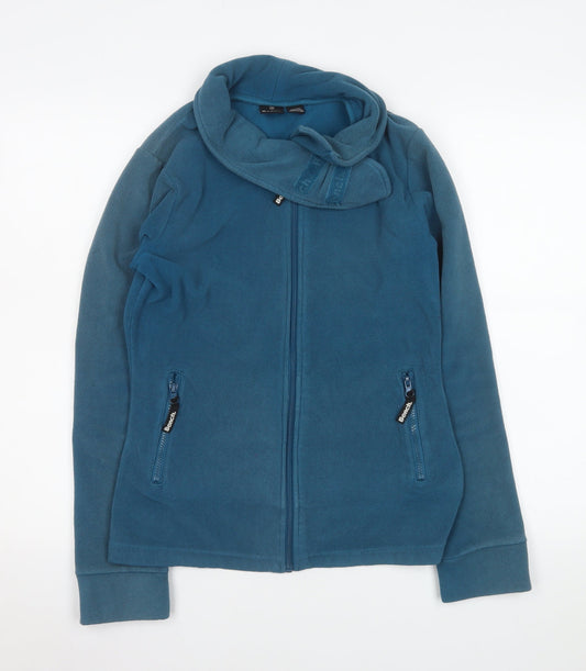 Mens UK Size M Bench Blue Full Zip Sweatshirt