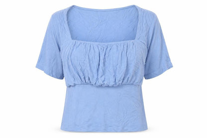 Womens UK Size 10 ASOS Blue Tunic Blouse