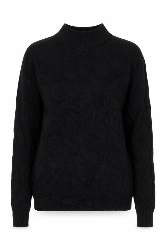 Womens UK Size 10 COLLUSION Black Basic Blouse