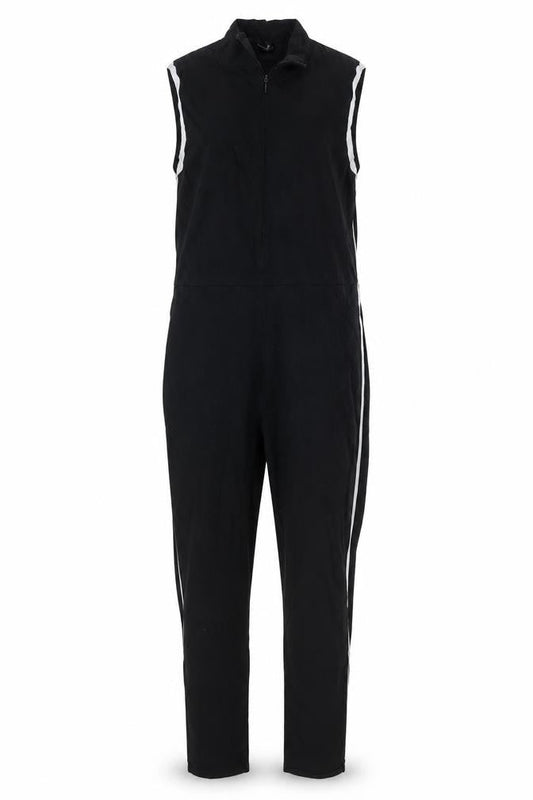 Womens UK Size 10 PRETTYLITTLETHING One-Piece Black Jumpsuit