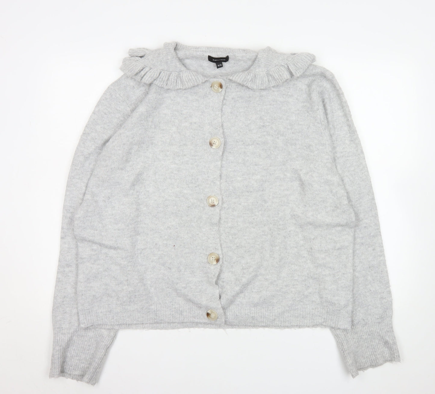 Womens UK Size 16/18 JD Williams Grey Cardigan Jumper