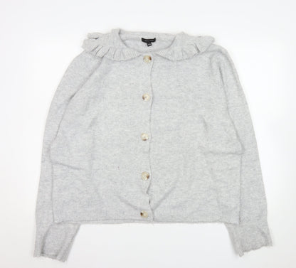 Womens UK Size 16/18 JD Williams Grey Cardigan Jumper