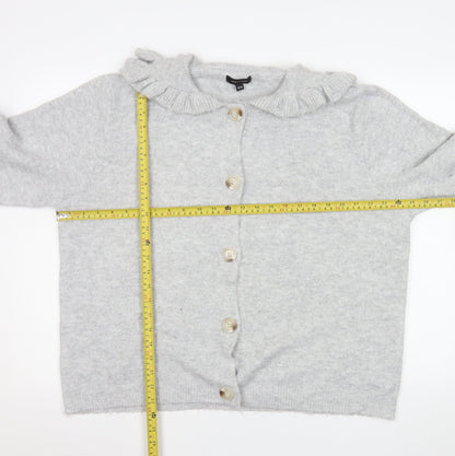 Womens UK Size 16/18 JD Williams Grey Cardigan Jumper