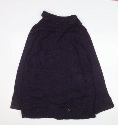 Womens UK Size M Sarah Hamilton Purple Cardigan Jumper