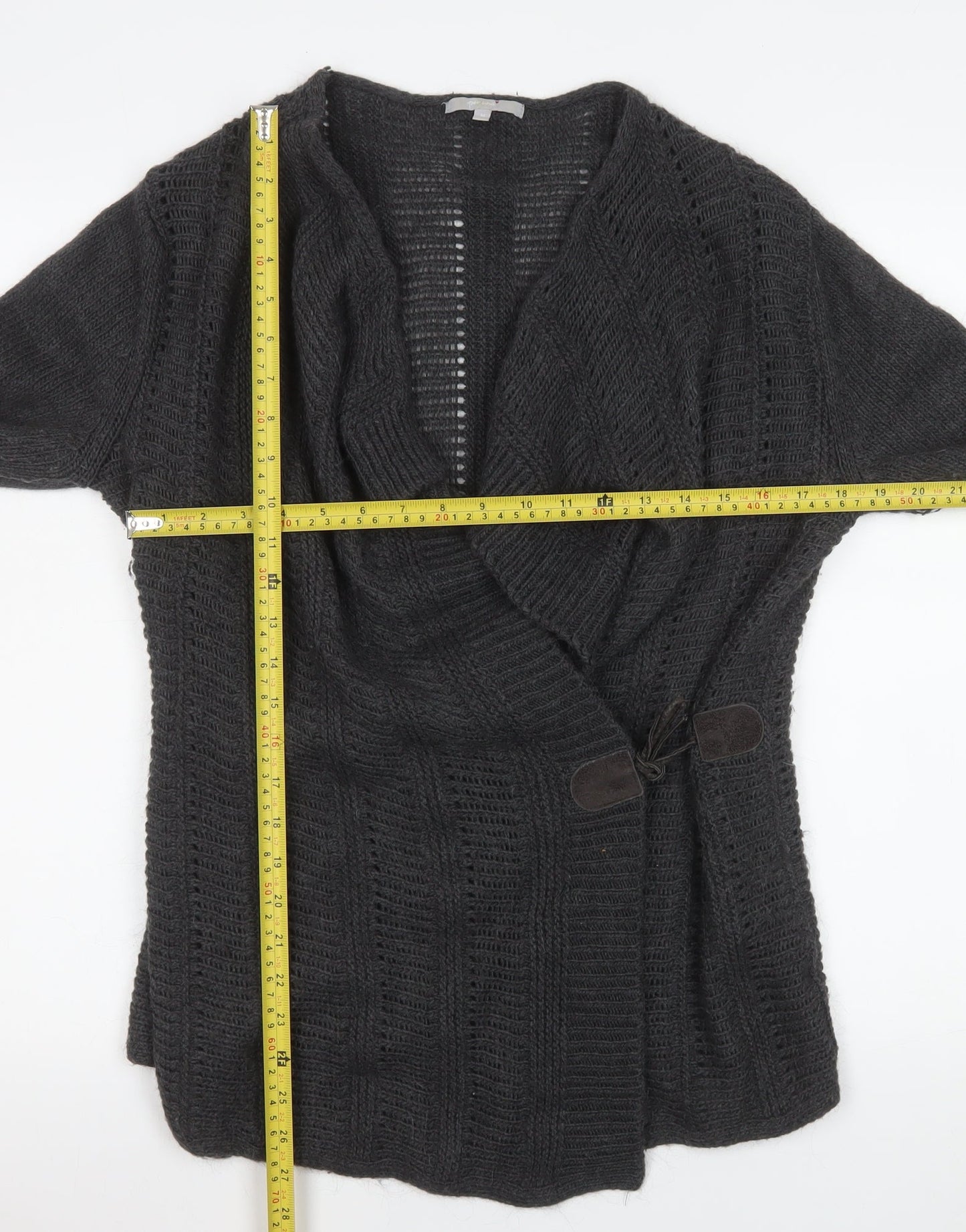 Womens UK Size M Marks and Spencer Grey Cardigan Jumper